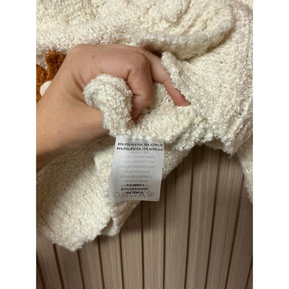 Altar’d State Francesca Flower Knit Cardigan Women’s Size S - Picture 5 of 8